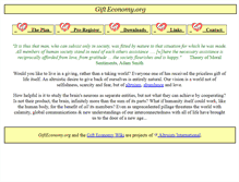 Tablet Screenshot of gifteconomy.org
